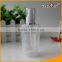 Empty natural color 150ml plastic bottle with white spray for Toner packaging