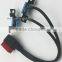 OBD2 Splitter Y Cable, right-angle J1962M to 2 J1962F, 1ft