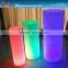 led illuminated led pillar lamp wedding,led modern furniture lamp