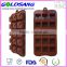 FDA grade Chocolate Cake Decorating Silicone Molds Candy Tools