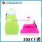 500ml outdoor sports water bottle, FDA silicone container