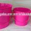 Metal garden bucket/powder coated bucket