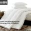 2-4 CM white goose feather mattress topper with anti-mites and bacterial treatment