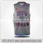 sublimation Custom basketball vest tops shirts