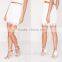 cheap price white lace bodycon sexy girls mini skirt