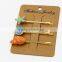 Nice gold beach series hair clip for girls,lead nickel free metal hair ornaments