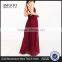 MGOO New Custom Design OEM Wine Maxi Dress Wine Maxi Dress for Women Backless Bandage Dress #25206113