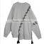 2017 Occident style spring loose sweater hoodie women fashion pullover hoodie