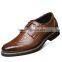 Zm11660a 2018 Fashion New Rubber Sole Leather Dress Shoes for Men