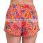 New design fitness custom printed wholesale booty shorts