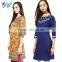 Clothing Apparel Cotton Om Ladies Printed Long Kurta Styles