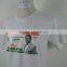 White Color 100% Cotton Printed Face Cheap Election Tshirt