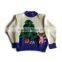Children christmas bear pattern design wholesale cashmere sweaters in china