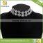 Fashionable short necklace multilayer concave diamond crystal necklace can be paired with anything