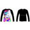 Digital sublimation printing processing cotton men's sportswear