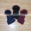 SJ790 Korea Design Sweet Girl Fur Ball Promotional Beautiful Hats