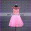 CE803 Unique New Fashion Two Piece Beaded Pink Sexy Evening Gown Patterns