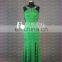 CE769 Unique Beautiful Round Neck Floor Length Green Formal Evening Gowns
