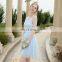 HS1614 Knee Length Short Lace Wedding Bridesmaid Dress Prom Party Dress