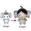 Best selling custom elephant shaped body pillow for children plush animal doll toy