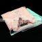 Zipper slider clear shopping plastic packaging bags for garment
