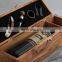 luxury customized wooden wine gift box