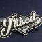 Factory Custom 3D Embroidery Brand Name Logo Patch For Clothing