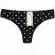 Yun Meng Ni Sexy Underwear Five-star Printing Thong Bikini Women's Panties Stock Wholesale T-back