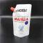 made in China 350ml hdpe plastic stand up bag for skin Health liquid