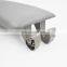 Gray Center Console Lid Car Armrest Cover PU Leather Protector for Audi A4 B6 B7