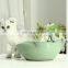 Automatic Cyclic Water Fountain Ceramic Frog-shaped Pet Bowl Dog Feeder Cat Bowl Neck Protection