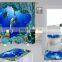 Factory Direct Sales polyester high Quality kids children waterproof cartoon ocean creature printed Shower Curtain