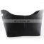 Shopping Basket Grey Magazine Rack Storage Bin Large Firewood Basket Storage Felt Bag with Handle for Carry Wood Toys Newspaper