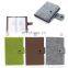 Customized handmade  felt fabric book cover  A4 A5 felt book cover