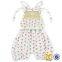 Girls Black Flower Lace Collar Rompers Cotton Kids Frock Jumpsuit New born Baby Clothes