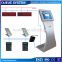 Factory OEM floor stand queue system ticket dispenser ticket dispenser kiosk
