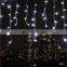 Curtain Icicle Led String Light Droop 0.4/0.5/0.6m Christmas Holiday Garlands Faiy Xmas Party Garden Stage Decorative Lights