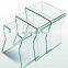 15mm 19mm curved table glass