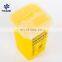 Professional Certification Medical Yellow Sharp Container