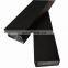 New design weldable Toshine Anodized black 44x76 aluminum extrusions rectangular tube