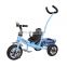 First toddler bike with parent handle Ride On Toys Kids Metal Tricycle Child