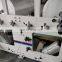 Automatic facial tissue paper machine for facial tissue V folding