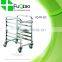 Factory supply stainless steel bakery bread cooling tray trolley cart