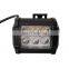Super bright auto car truck white work light dual color 12V 18w front wiring driving motorcycle spotlights led