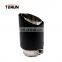 Black Carbon Fiber Exhaust Muffler