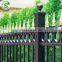 Black painted ornamental house fence iron garden fences