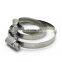 Best quality stainless steel ventilation professional custom german hose clamp