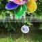 Colorful Garden Solar Windmill Light/solar Wind Spinner