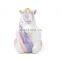 cheap large custom unicorn shaped porcelain ceramic saving money box piggy coin bank for girl boy kid children