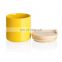 Airtight Stackable Kitchen Ceramic Food Bottle Canister Containers Storage Jar with Seal Bamboo Lid for Coffee Tea Sugar Salt